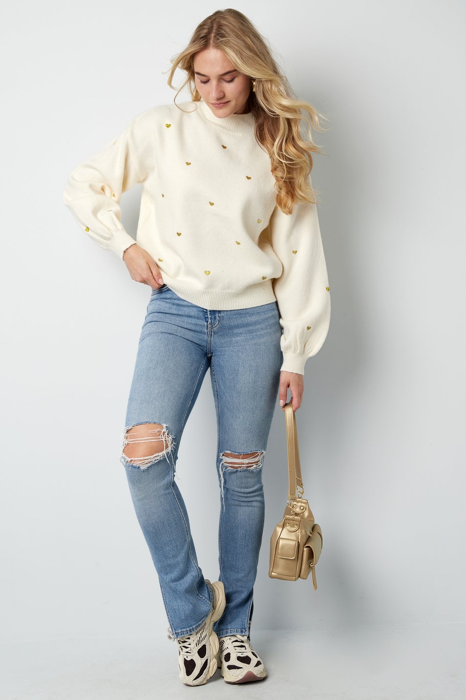 Sweetheart Charm Pullover - schwarz Bild6